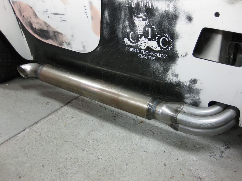 Club Cobra Legal sidepipes......